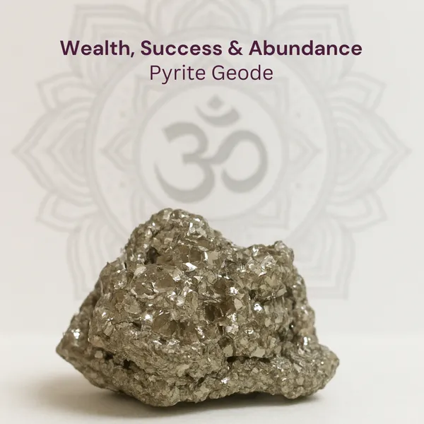 Pyrite_Geode_200-300_Grams