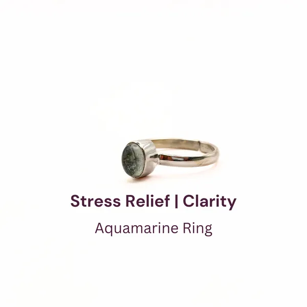Oval_Aquamarine_Gemstone_Ring_In_German_Silver_Genuine_Aquamarine_Handmade_Ring
