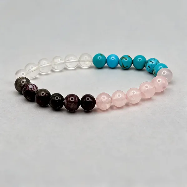 Multicolor_Crystal_Numerology_No_6_Bracelet_For_Unisex