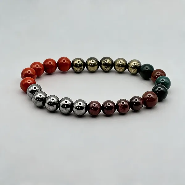 Multicolor_Crystal_Numerology_No_9_Bracelet_For_Unisex