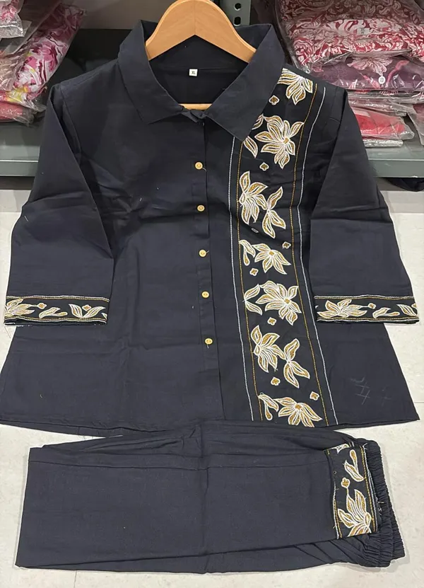 Black_Cotton_Floral_Embroidered_Co-Ord_Set_For_Women