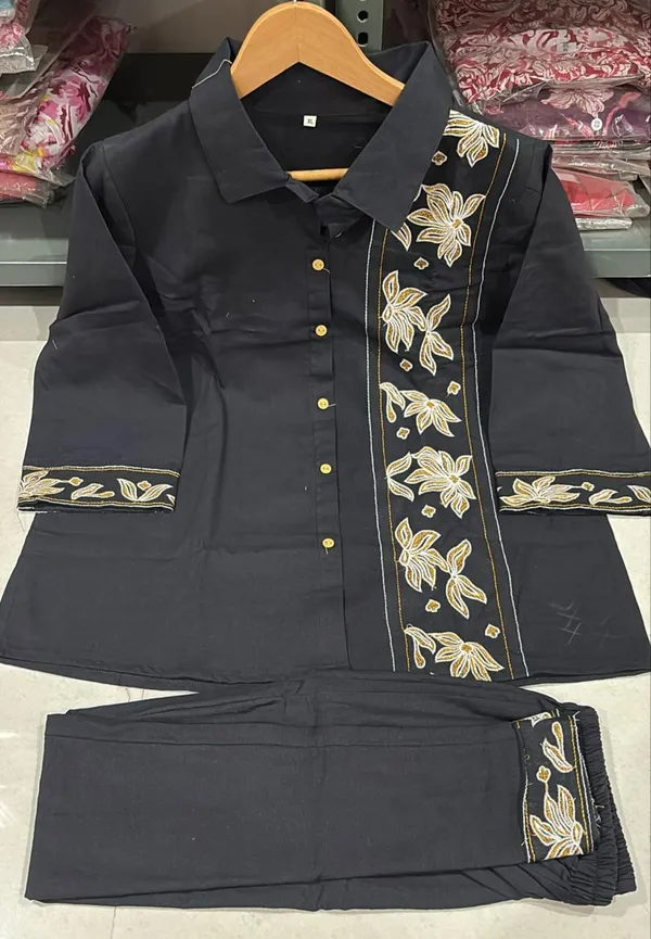 Black_Cotton_Floral_Embroidered_Co-Ord_Set_For_Women