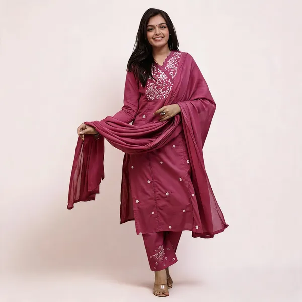 Pink_Cotton_Straight_Kurta_Set_With_Dupatta_For_Women