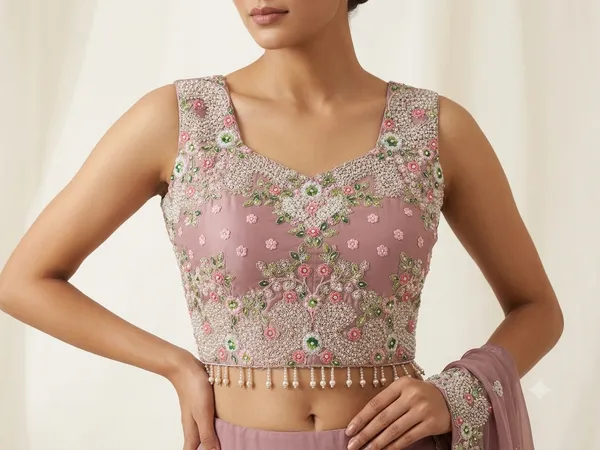 Dusty_Mauve_3-Piece_Georgette_Indo-Western_Set_–_Embroidered_Crop_Top,_Wide-Leg_Palazzo_&_Sheer_Jacket