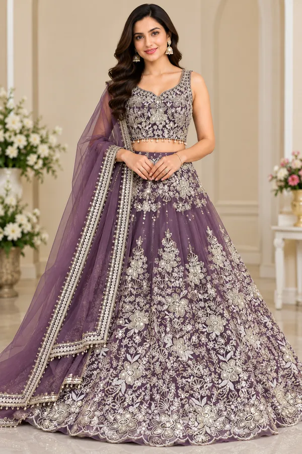Elegant_Plum_Purple_Embroidered_Lehenga_Choli_with_Dupatta