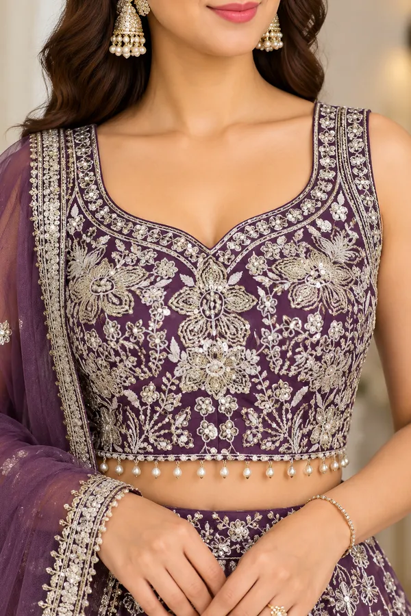 Elegant_Plum_Purple_Embroidered_Lehenga_Choli_with_Dupatta