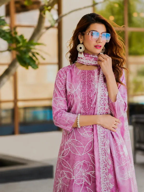 Women's_Premium_Cotton_Printed_Kurta_Pant_Dupatta_Set_|_Floral_Ethnic_Suit_Set_-_Mystic9