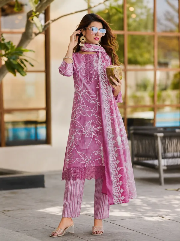 Women's_Premium_Cotton_Printed_Kurta_Pant_Dupatta_Set_|_Floral_Ethnic_Suit_Set_-_Mystic9