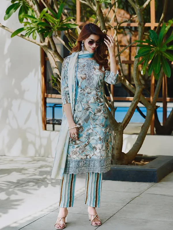 Women's_Premium_Cotton_Printed_Kurta_Pant_Dupatta_Set|_Floral_Ethnic_Suit_Set-Mystic9