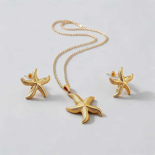 The_Oceanic_Drift_Gold_Suite_Necklace_And_Earrings_Set_for_Women