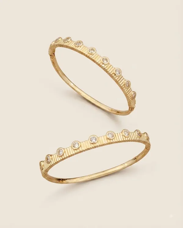 Gold_Steel_Ribbed_Stone_Embellished_Bangle_Set_For_Women