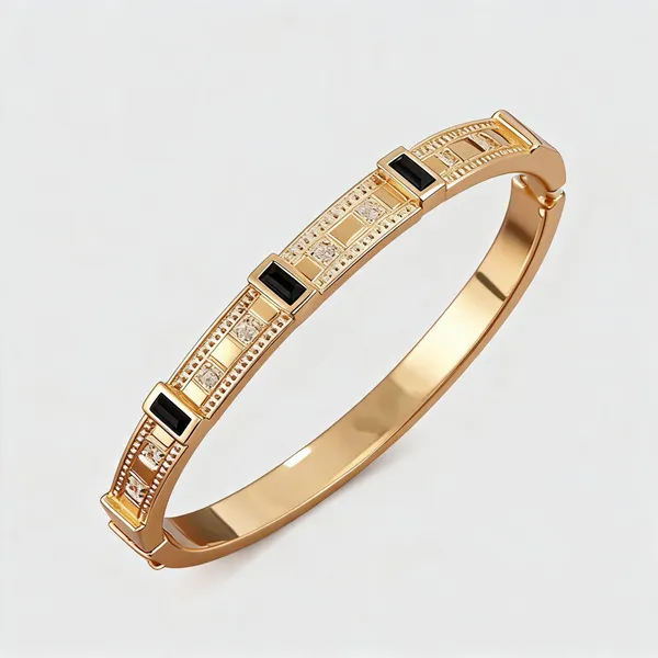 Gold-Toned_Embellished_Bangle_for_Women