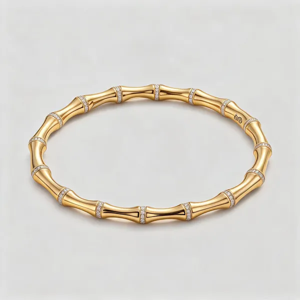 Gilded_Bamboo_Pavé_Bangle_Bracelet_for_Women