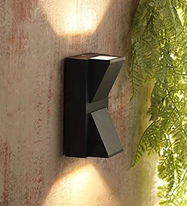 SWIATLO_Led_Lamp_for_Wall/Led_Wall_Light/Led_Wall_Lamp/Led_Wall_Scone_to_décor_your_Home/Living_Room/Bedroom/Office/Dining/Cafe/Restaurants,_K_Shape_Up_Down,_10_Watt,_Yellow_Light