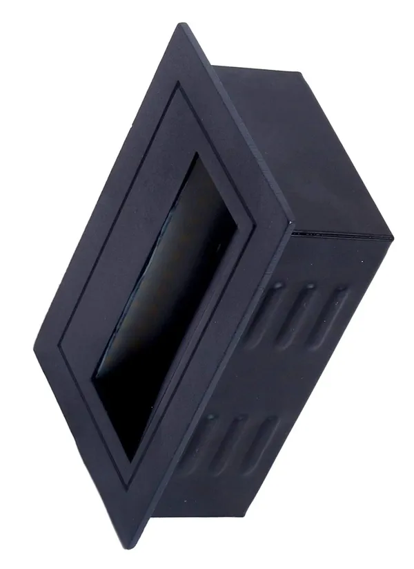 SWIATLO_Led_Lamp_for_Wall/Led_Wall_Light/Led_Wall_Lamp/Led_Wall_Scone_to_décor_your_Home/Living_Room/Bedroom/Office/Dining/Cafe/Restaurants,_Stair_Light_Black_Body,_5_Watt,_Yellow_Light