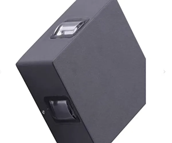 SWIATLO_Led_Lamp_for_Wall/Led_Wall_Light/Led_Wall_Lamp/Led_Wall_Scone_to_décor_your_Home/Living_Room/Bedroom/Office/Dining/Cafe/Restaurants,_4_Way_Light_Beam,_12_Watt,_Yellow_Light