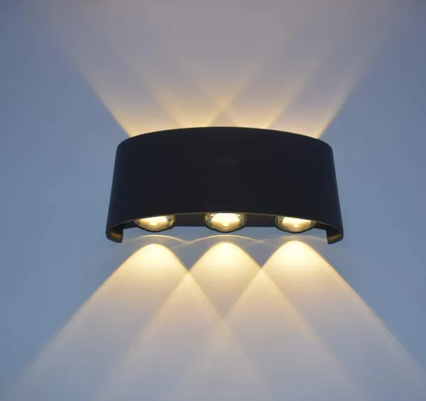 SWIATLO_Curvy_Up_Down_6_Watt_Yellow_Light_Led_Lamp_for_Wall/Led_Wall_Light/Led_Wall_Lamp/Led_Wall_Scone_to_décor_your_Home/Living_Room/Bedroom/Office/Dining/Cafe/Restaurants