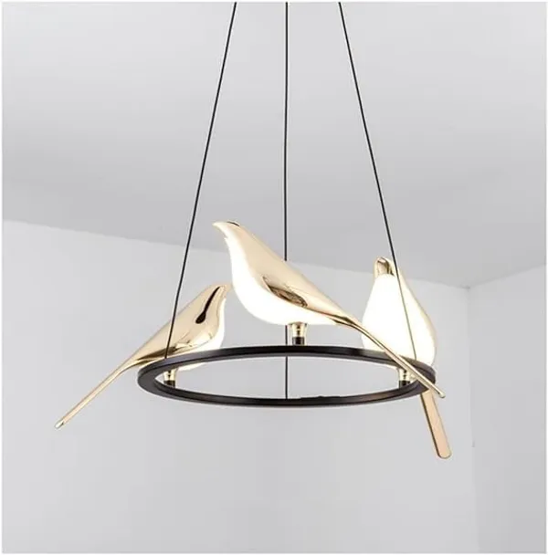 SWIATLO_Three_Golden_Bird_3_Color_LED_Pendant_Lamp_for_Dinning_Table/Bedroom/Living_Room_Led_Hanging_Lamp_for_Drying_Room_Led_Ceiling_Lamp_Hanging_Light_Jhoomer_Chandelier_for_Home/Cafe/Restaurant/Bar