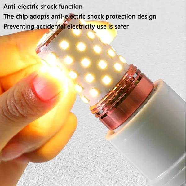 SWIATLO_Light_Bulbs/Bulb_for_Wall_Light/Bulb_for_Hanging_Light/Bulb_for_Pendant_Light/Bulb_for_Chandelier/Bulb_for_Cluster_Light/Bulb_for_Decorative_Lights_(KIN-TRIBULB_BULB,_Pack_of_4)