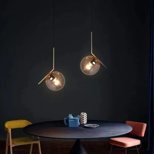 SWIATLO_Black_Doom_Inclined_at_145_Degree_Hanging_Lamp_for_Bedroom/Pendant_Lamp_for_Living_Room/_Pendant_Lamp/Hanging_Pendant_Light_for_Bedroom/Office/Dining/Cafe/Restaurants_etc_(Pack_of_2,_WITH_BULB)