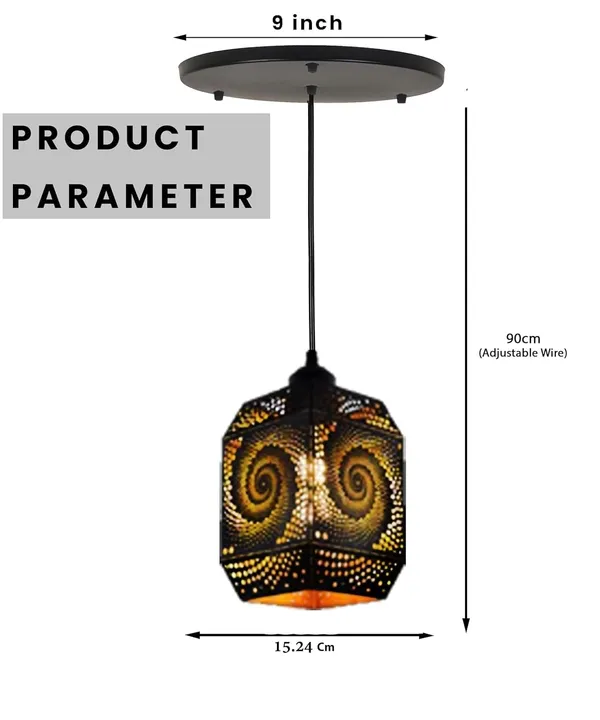 SWIATLO_Spiral_Design_Lezar_Cutting_Round_Cluster_Pendant_Light/Cluster_Hanging_Light/Cluster_Ceiling_Light/Three_Pendant_Lamp_to_Décor_Home/Bedroom/Office/Dining/Cafe/Restaurants_(WITH_BULB)