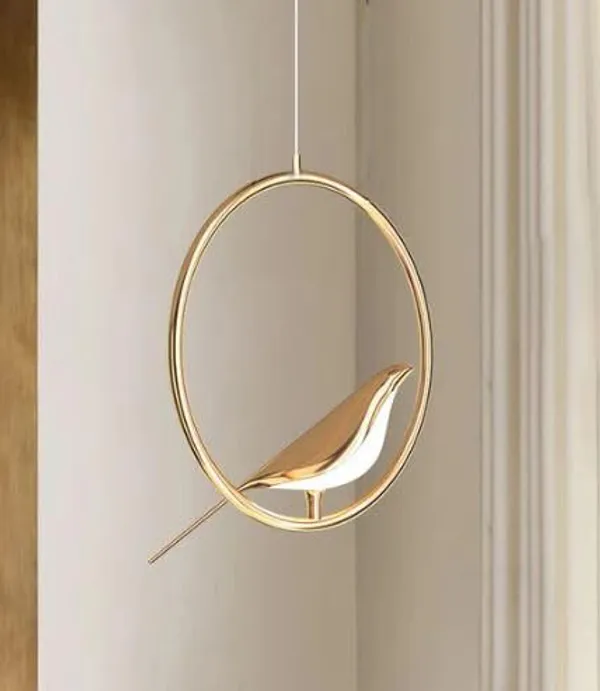 SWIATLO_Golden_Bird_3_Light_(Wh/WW/NW)_Led_hanging_Light_for_Living_Room/Modern_Style_Pendant_Lamps_for_Bedroom/Led_Ceiling_Lights_for_Home_Decoration/Pendant_Light_for_Ceiling/Home/Cafe/Bar