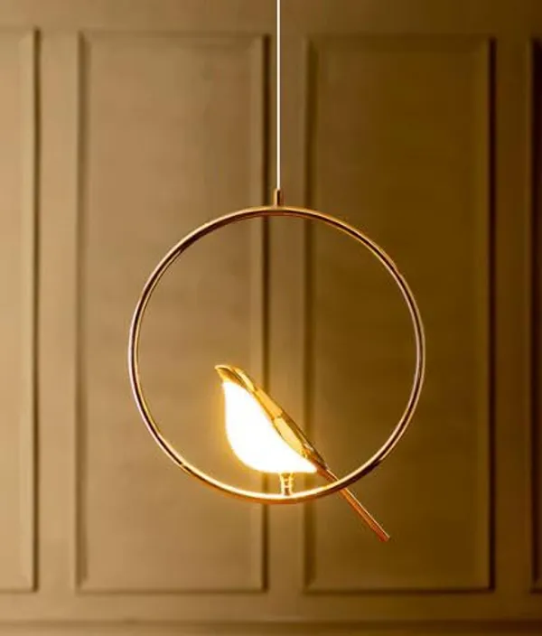 SWIATLO_Golden_Bird_3_Light_(Wh/WW/NW)_Led_hanging_Light_for_Living_Room/Modern_Style_Pendant_Lamps_for_Bedroom/Led_Ceiling_Lights_for_Home_Decoration/Pendant_Light_for_Ceiling/Home/Cafe/Bar