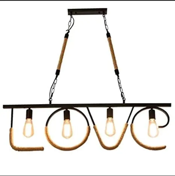 SWIATLO_Love_Design_Vintage_Jhoomar/Chandelier/Jhoomar_Hanging_Light/Jhoomar_Ceiling_Light_to_Décor_Home/Living_Room/Bedroom/Office/Dining/Cafe/Restaurants,_Beige_(WITH_BULB)