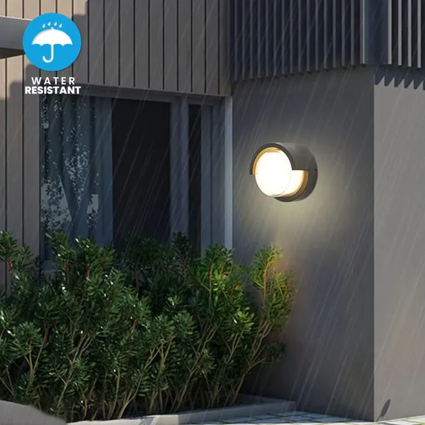 SWIATLO_Round_Frame_Led_Outdoor_Wall_Lamp/Led_Outdoor_Wall_Light/Led_Wall_Light_for_Living_Room/Modern_Style_Led_Wall_Lamp_for_Bedroom/Led_Wall_Sconce_for_Home_Decoration/Restaurants/Cafe/Hotels/Bar