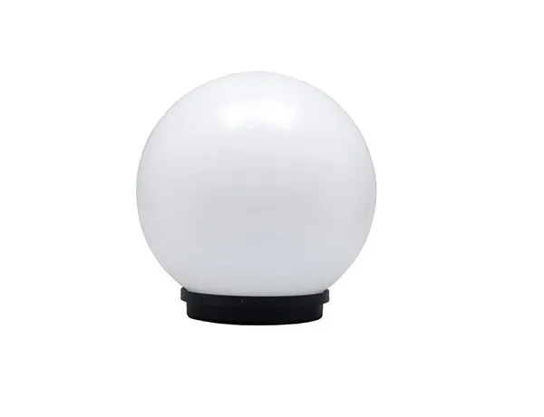 SWIATLO_Modern_Shape_Pole_Lamp/Gate_Light/Outdoor_Lamp/Outdoor_Light/Pillar_Light_for_Outdoor_Home,_Sun_Shape,_Milky_(Pack_of_2,_WITH_BULB)