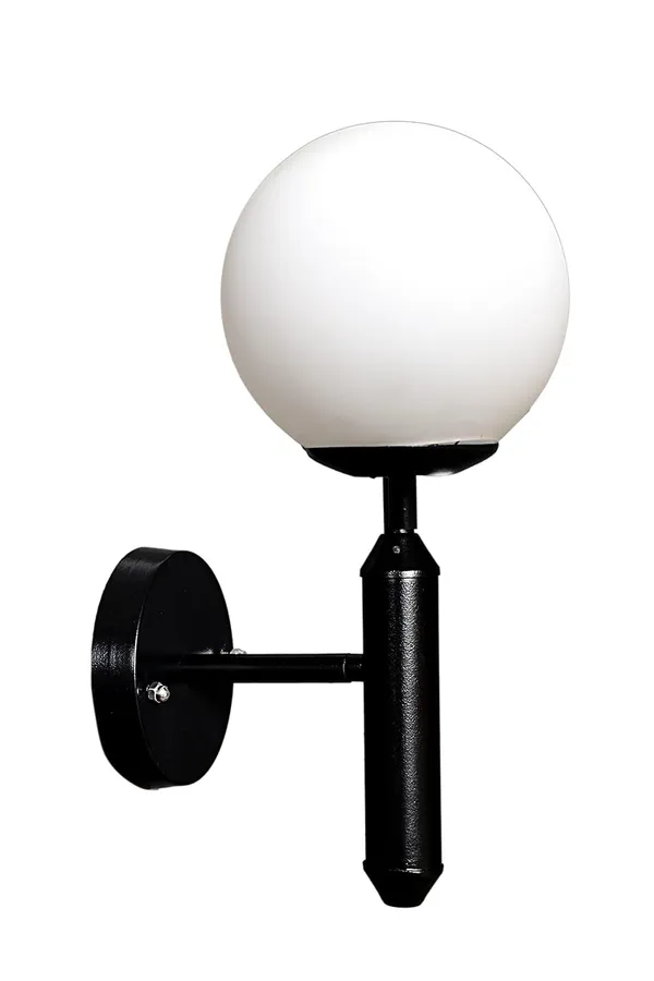 SWIATLO_Nordic_BLACK-8051_Wall_Light/Wall_Lamp_to_Décor_Home/Living_Room/Bedroom/Office/Dining/Cafe/Restaurants_(Pack_of_1,_with_Bulb)