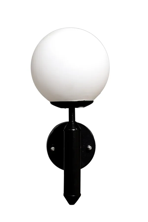 SWIATLO_Nordic_BLACK-8051_Wall_Light/Wall_Lamp_to_Décor_Home/Living_Room/Bedroom/Office/Dining/Cafe/Restaurants_(Pack_of_1,_with_Bulb)