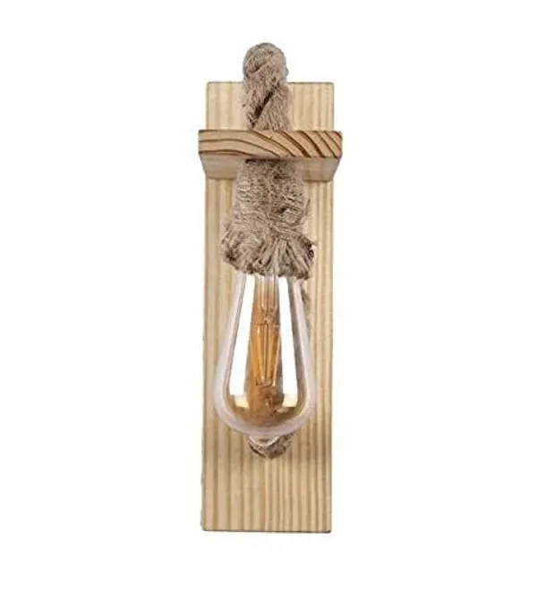 SWIATLO_Wall_Light/Wall_Lamp_to_Décor_Home/Living_Room/Bedroom/Office/Dining/Cafe/Restaurants,_Snake_Design,_Beige_(Pack_of_1,_with_Bulb)