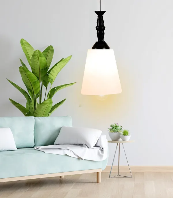 SWIATLO_71_WHITE_PVC_GLASS_ROUND_THAALI_Cluster_Pendant_Light/Cluster_Hanging_Light/Cluster_Ceiling_Light/Three_Pendant_Lamp_to_Décor_Home/Living_Room/Office/Dining/Cafe/Restaurants_(with_Bulb)