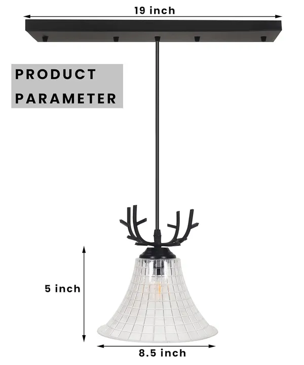 SWIATLO_3D_CURVE_Tapper_Design_Linear_Thaali_Linear_Cluster_Pendant_Light/Cluster_Hanging_Light/Cluster_Ceiling_Light/Three_Pendant_Lamp_to_Décor_Home/Living_Room/Bedroom/Office/Dining/Cafe_(with_Bulb)