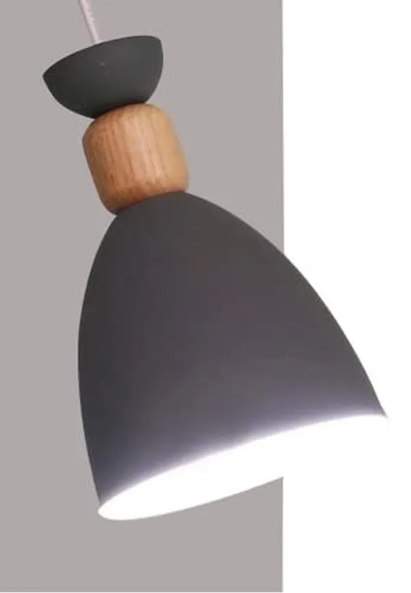 SWIATLO_Nordic_Grey_KIN-720_HANGING_Lamp/Pendant_Lamp/Ceiling_Light_to_Décor_Home/Living_Room/Bedroom/Office/Dining/Cafe/Restaurants_(Pack_of_1,_with_Bulb)