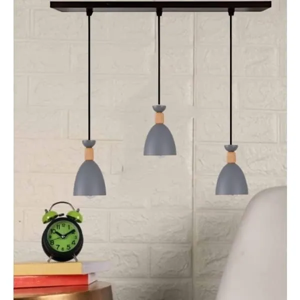 SWIATLO_KIN-720_Grey_Modern_Cluster_Pendant_Lights_Nordic_Linear_Cluster_Hanging_Light/Cluster_Ceiling_Light/Three_Pendant_Lamp_to_Décor_Home/Living_Room/Bedroom/Office/Dining/Cafe_(with_Bulb)