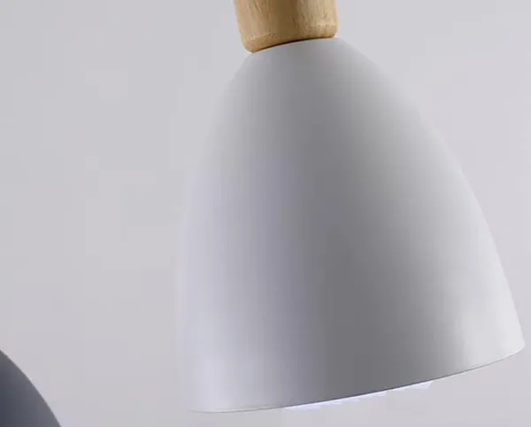 SWIATLO_Nordic_White_KIN-720_HANGING_Lamp/Pendant_Lamp/Ceiling_Light_to_Décor_Home/Living_Room/Bedroom/Office/Dining/Cafe/Restaurants_(Pack_of_1,_with_Bulb)