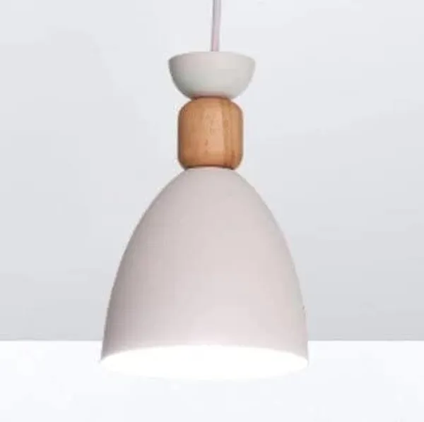 SWIATLO_Nordic_White_KIN-720_HANGING_Lamp/Pendant_Lamp/Ceiling_Light_to_Décor_Home/Living_Room/Bedroom/Office/Dining/Cafe/Restaurants_(Pack_of_1,_with_Bulb)