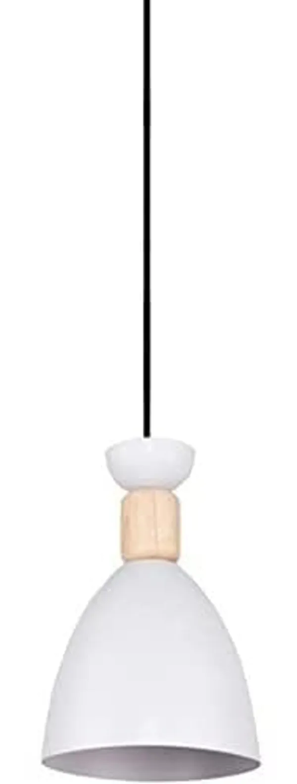 SWIATLO_Nordic_White_KIN-720_HANGING_Lamp/Pendant_Lamp/Ceiling_Light_to_Décor_Home/Living_Room/Bedroom/Office/Dining/Cafe/Restaurants_(Pack_of_1,_with_Bulb)