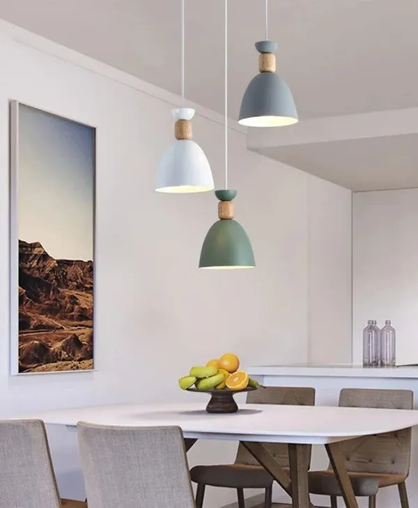 SWIATLO_KIN-720_MIX_(GN+WH+GR)_Modern_Cluster_Pendant_Lights_Nordic_Round_Cluster_Hanging_Light/Cluster_Ceiling_Light/Three_Pendant_Lamp_to_Décor_Home/Living_Room/Bedroom/Office/Dining/Cafe_(with_Bulb)