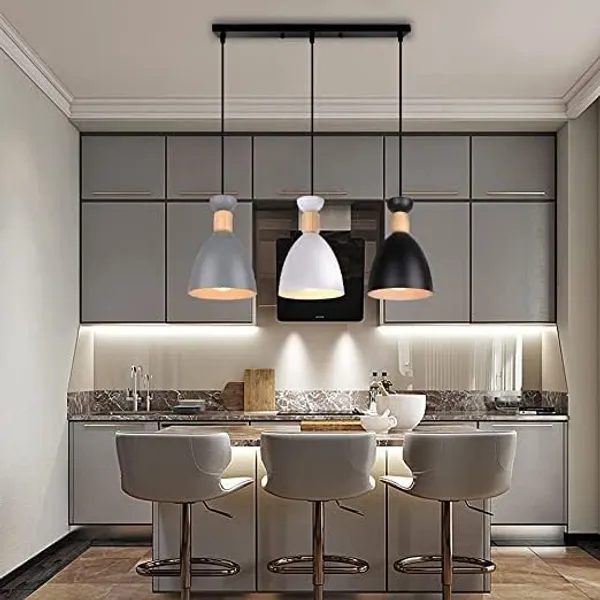 SWIATLO_KIN-720_MIX_(BL+WH+GR)_Modern_Cluster_Pendant_Lights_Nordic_Linear_Cluster_Hanging_Light/Cluster_Ceiling_Light/Three_Pendant_Lamp_to_Décor_Home/Living_Room/Bedroom/Office/Dining/Cafe_(with_Bulb)