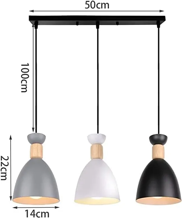 SWIATLO_KIN-720_MIX_(BL+WH+GR)_Modern_Cluster_Pendant_Lights_Nordic_Linear_Cluster_Hanging_Light/Cluster_Ceiling_Light/Three_Pendant_Lamp_to_Décor_Home/Living_Room/Bedroom/Office/Dining/Cafe_(with_Bulb)