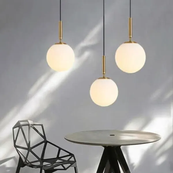 SWIATLO_Gold_KIN-GOLD_8051_LINEAR_THAALI_Linear_Cluster_Pendant_Light/Cluster_Hanging_Light/Cluster_Ceiling_Light/Three_Pendant_Lamp_to_Décor_Home/Living_Room/Bedroom/Office/Dining/Cafe_(with_Bulb)