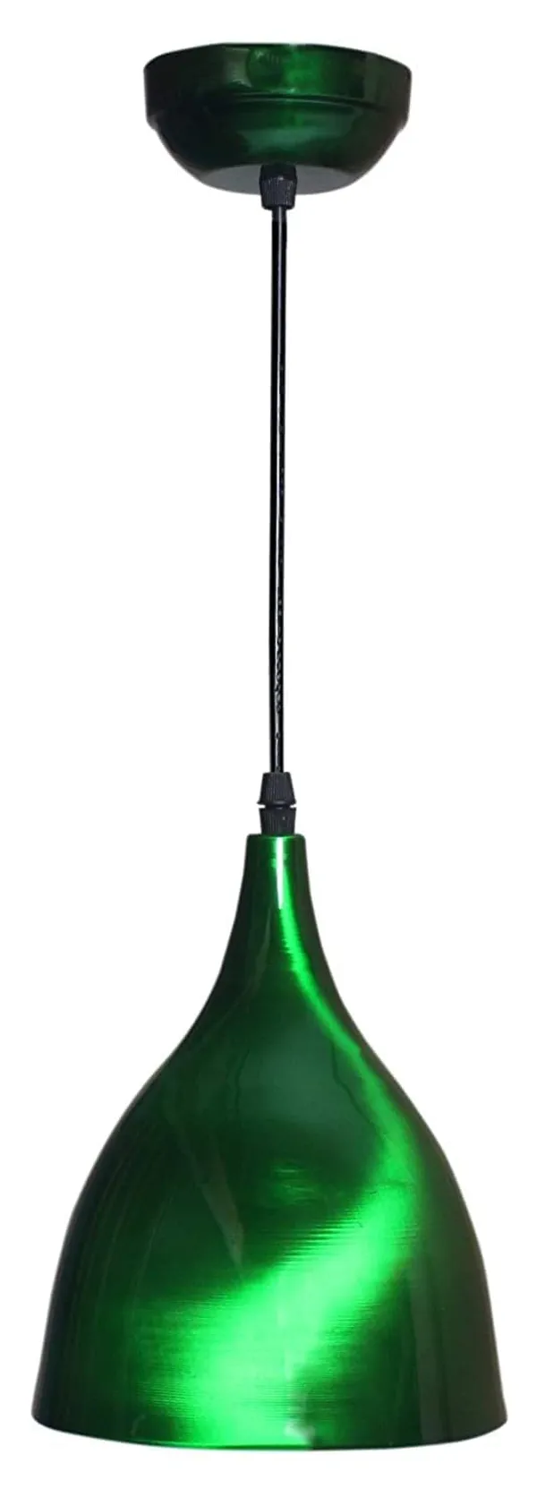 SWIATLO_Classic_6_Inch_Decorative_Hanging_Lamp/Pendant_Lamp/Ceiling_Light_to_Décor_Home/Living_Room/Bedroom/Office/Dining/Cafe/Restaurants,_Green_(Pack_of_1,_with_Bulb)