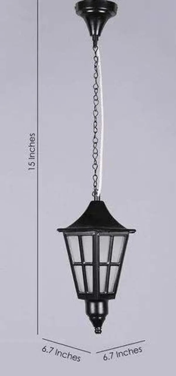 SWIATLO_V_Shape_Decorative_Hanging_Lamp/Pendant_Lamp/Ceiling_Light_to_Décor_Home/Living_Room/Bedroom/Office/Dining/Cafe/Restaurants,_Black_(Pack_of_1,_with_Bulb)