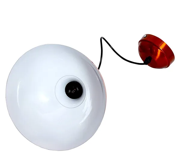 SWIATLO_Decorative_Hanging_Lamp/Pendant_Lamp/Ceiling_Light_to_Décor_Home/Living_Room/Bedroom/Office/Dining/Cafe/Restaurants,_10_Inch_Bowl,_Copper_(Pack_of_1,_with_Bulb)