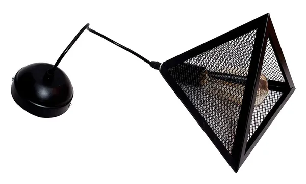 SWIATLO_Decorative_Hanging_Lamp/Pendant_Lamp/Ceiling_Light_to_Décor_Home/Living_Room/Bedroom/Office/Dining/Cafe/Restaurants,_Tikona_Shape_with_Jaali_(Pack_of_1,_with_Bulb)