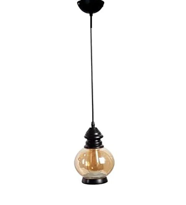 SWIATLO_Decorative_Hanging_Lamp/Pendant_Lamp/Ceiling_Light_to_Décor_Home/Living_Room/Bedroom/Office/Dining/Cafe/Restaurants,_Balloon_Shape,_Luster_(Pack_of_1,_with_Bulb)