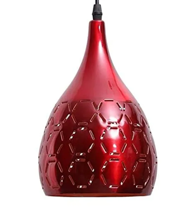 SWIATLO_Decorative_Hanging_Lamp/Pendant_Lamp/Ceiling_Light_to_Décor_Home/Living_Room/Bedroom/Office/Dining/Cafe/Restaurants,_Teen_Cutting_Design_(Pack_of_1,_with_Bulb)